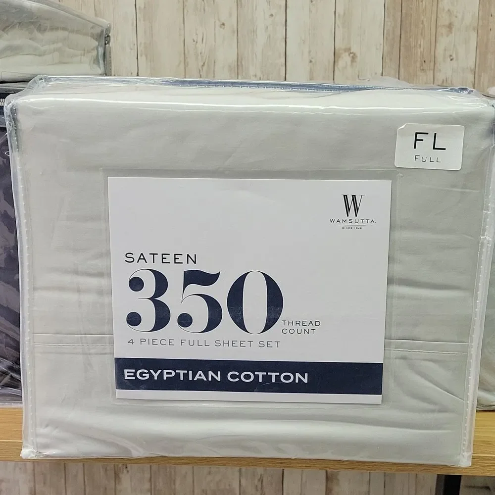 Silver 350 sateen sheets